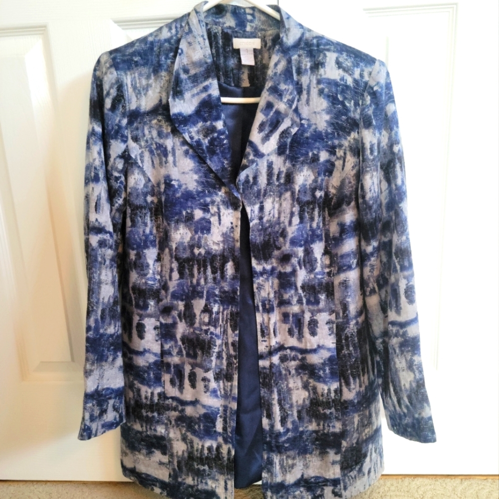 CHICO'S  Ladies Jacket size 1,